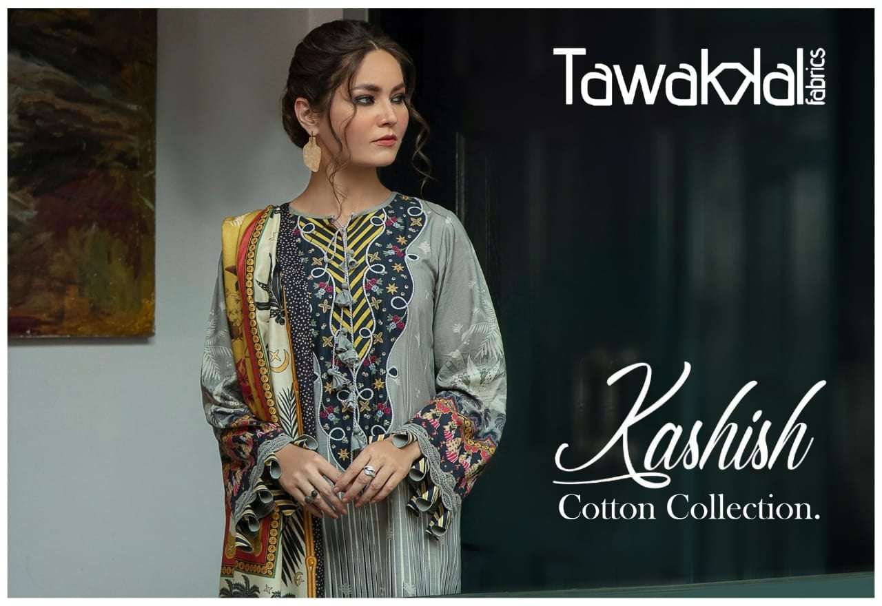TAWAKKAL FABRICS KASHISH  COTTON  COLLECTION